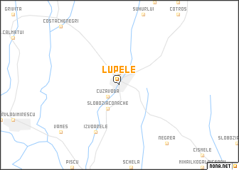 map of Lupele