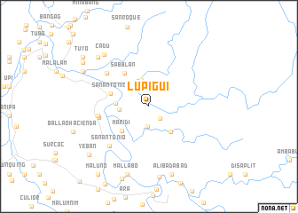 map of Lupigui