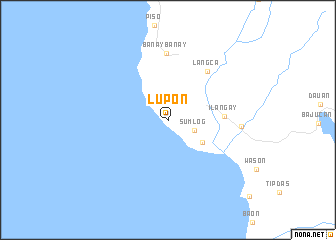 map of Lupon