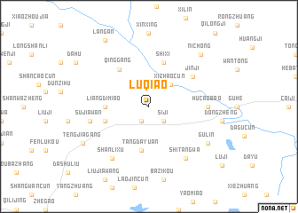 map of Luqiao