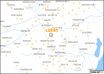 map of Lürǝn