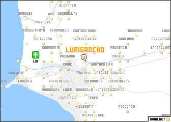 map of Lurigancho