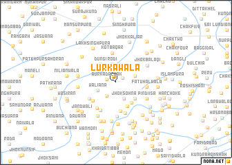 map of Lurkawāla
