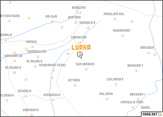 map of Lūrka