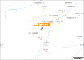 map of Lusadzor