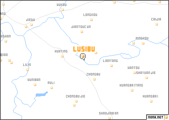 map of Lusibu