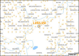 map of Lusilusi