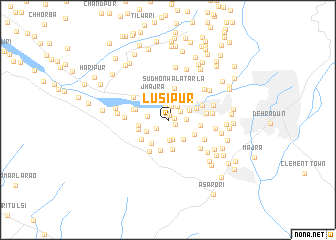 map of Lūsīpur