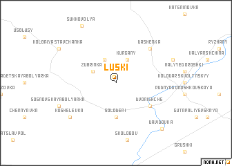 map of Luski