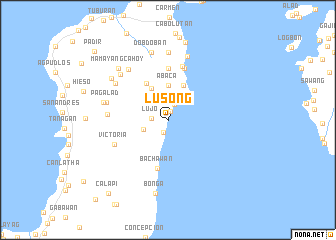 map of Lusong