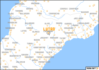 map of Lutao