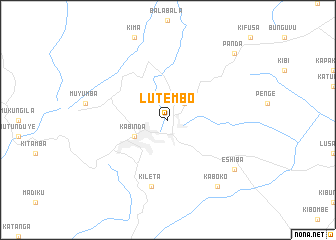 map of Lutembo