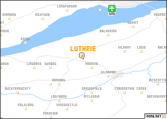 map of Luthrie