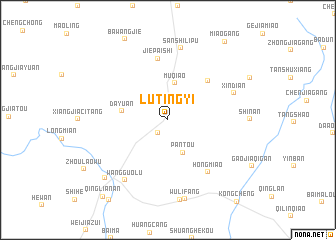 map of Lütingyi