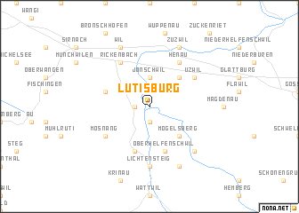 map of Lütisburg