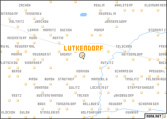 map of Lütkendorf