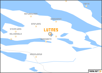 map of Lutnes