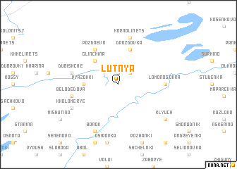 map of Lutnya