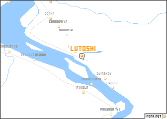 map of Lutoshi