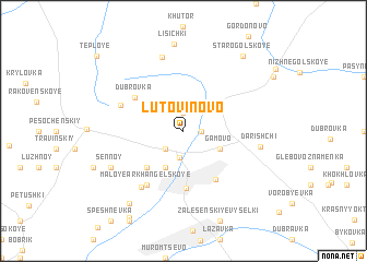 map of Lutovinovo
