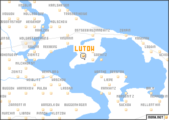 map of Lütow