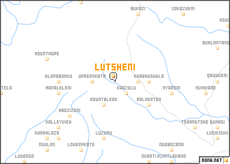 map of Lutsheni