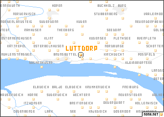 map of Lütt-Dörp