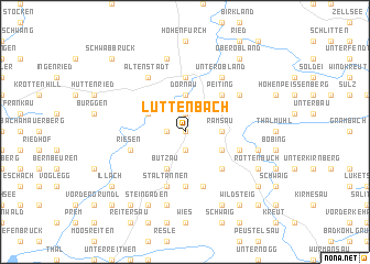 map of Luttenbach