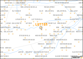 map of Lutten