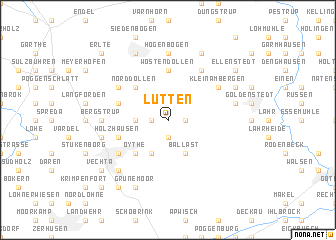 map of Lutten