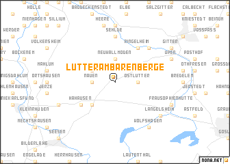 map of Lutter am Barenberge