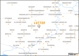 map of Lutter