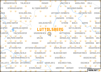 map of Luttolsberg