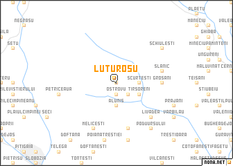 map of Lutu Roşu