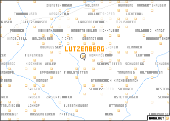 map of Lutzenberg