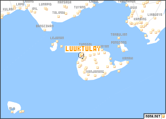 map of Luuk Tulay