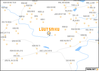 map of Luutsniku