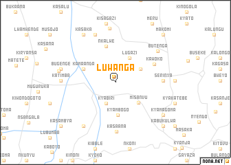 map of Luwanga