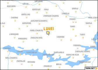 map of Luwei