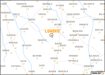 map of Luwoko