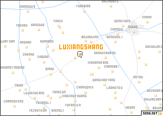 map of Luxiangshang