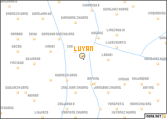 map of Luyan