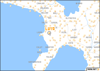 map of Luya