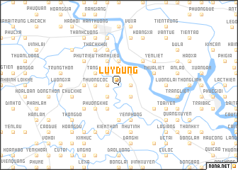 map of Luy Dưng