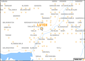 map of Lūyeh