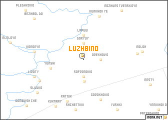 map of Luzhbino