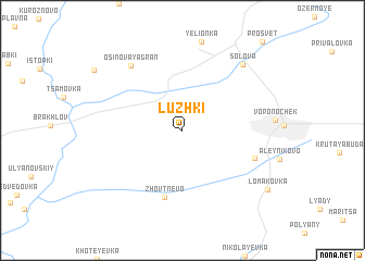 map of Luzhki