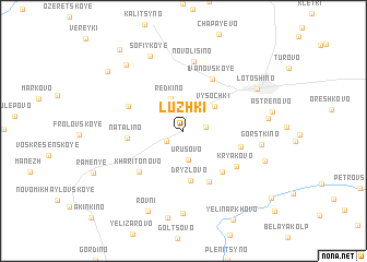 map of Luzhki