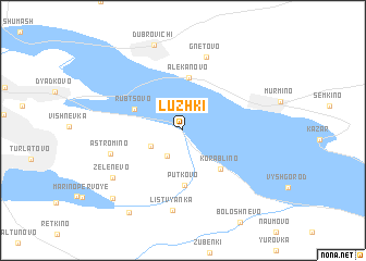 map of Luzhki