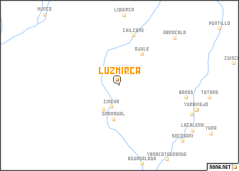 map of Luzmirca